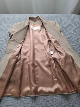 Traje de chaqueta verde - beige