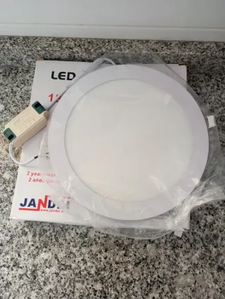 2 Lámparas LED Empotrables Circular Jandei 18W