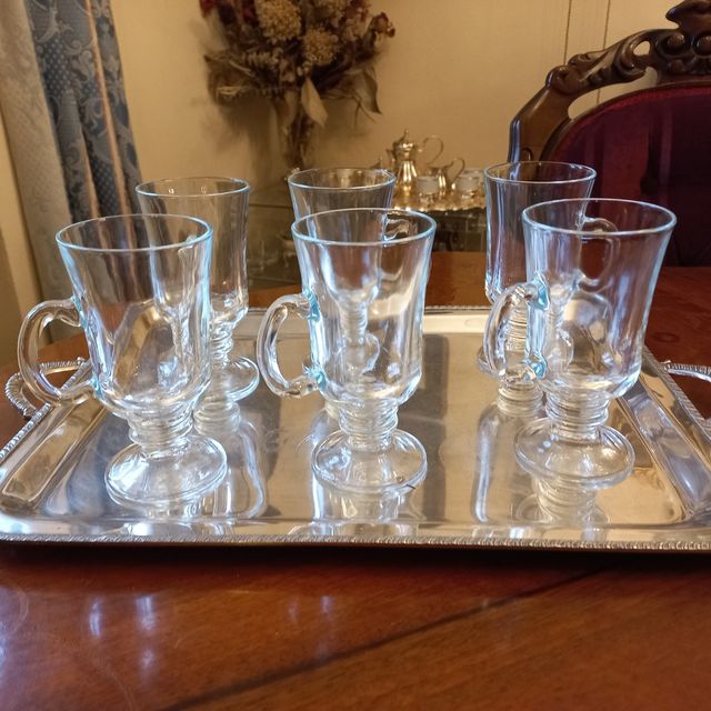 6 Taças de Café Irlandês