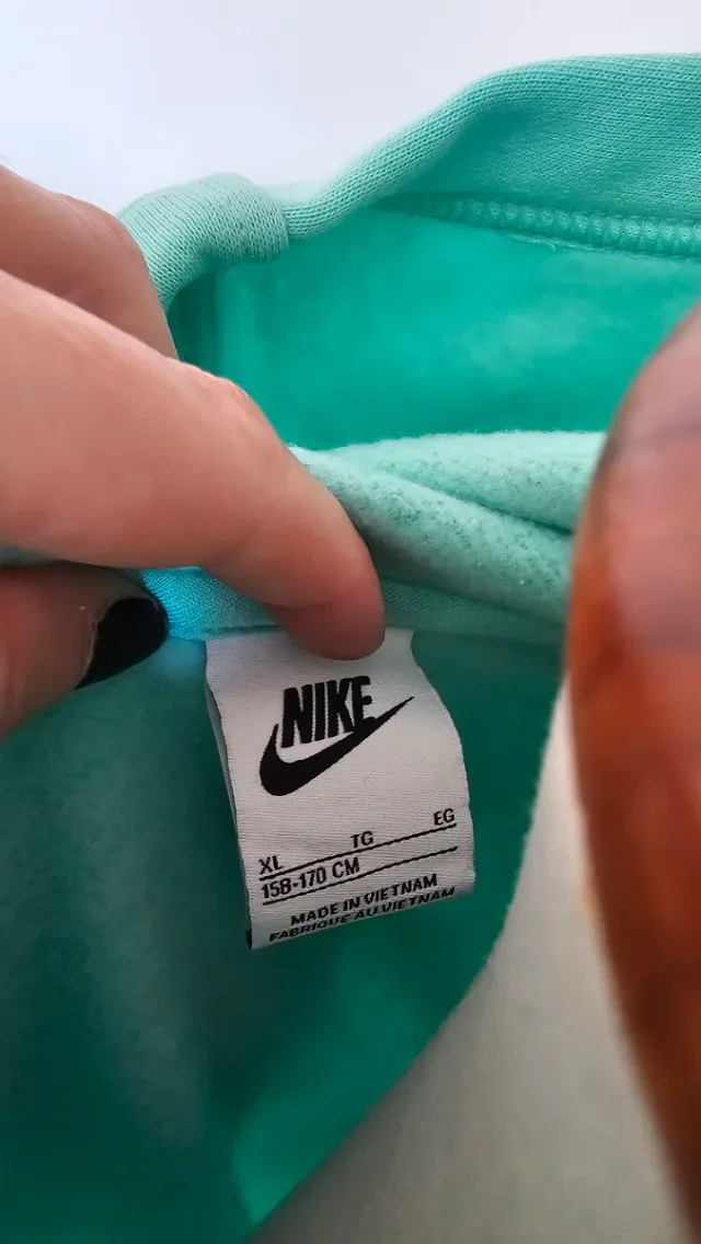 Sudadera Nike Verde Menta