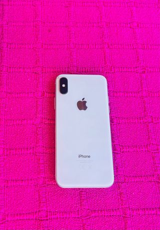 iPhone X/10 Argento/Bianco