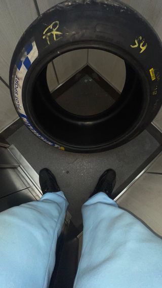 Neumático de Carreras Michelin Pilot Sport usado