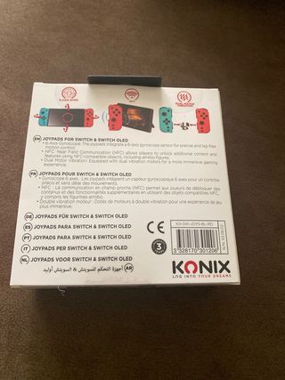 Joypad Konix per Nintendo Switch Blu & Red