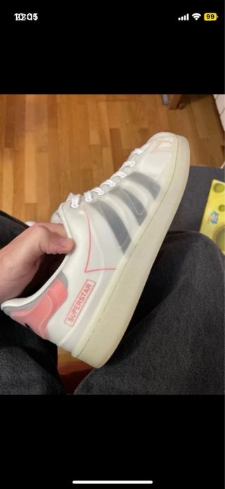 Adidas Superstar Blancas y Grises