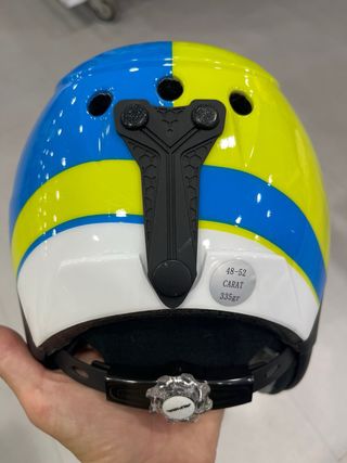 Casco Alpina Carat Junior Azul/Amarillo