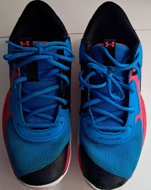 Zapatillas Baloncesto Under Armour Azul/Rojo