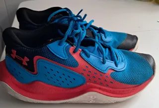 Zapatillas Baloncesto Under Armour Azul/Rojo