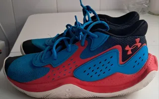 Zapatillas Baloncesto Under Armour Azul/Rojo