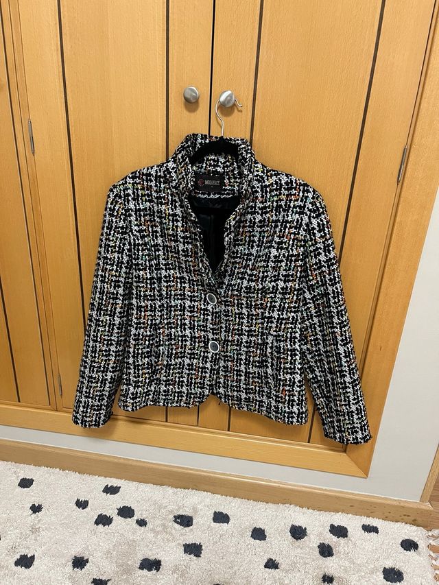 Chaqueta Tweed Multicolor