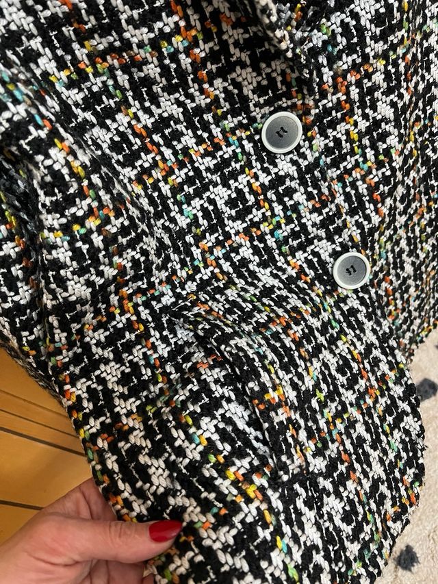 Chaqueta Tweed Multicolor