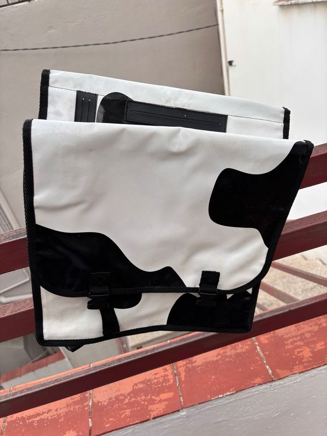 Alforja Bici Diseño Vaca