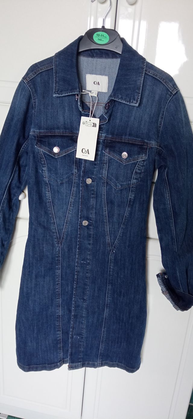 Vestido vaquero C&A Talla 34 sin estrenar