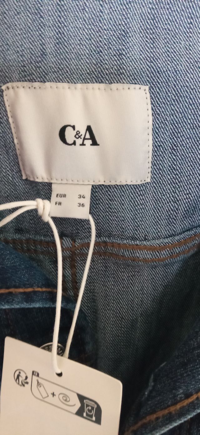 Vestido vaquero C&A Talla 34 sin estrenar