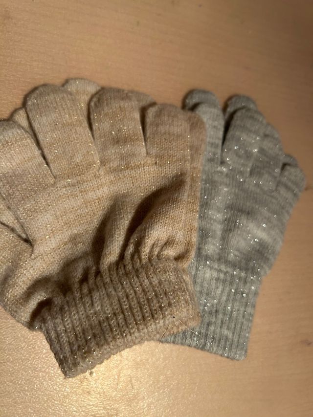 Lote 3 pares guantes niña ***solo envios**