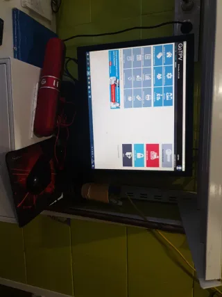 Ordenador Táctil Panadería Blanco