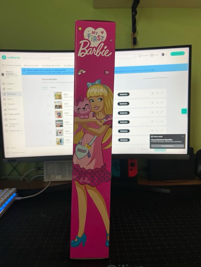 Muñeca My First Barbie con Accesorios