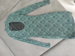 Vestido Fiesta River Island Negro y Verde