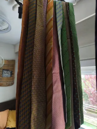 Lote de corbatas estampadas