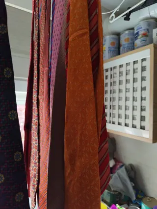 Lote de corbatas estampadas