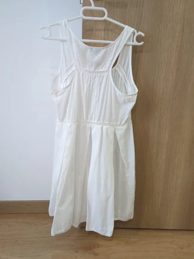 Vestido blanco veraniego Etam