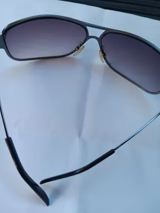 Occhiali da sole vintage uomo marrone/viola