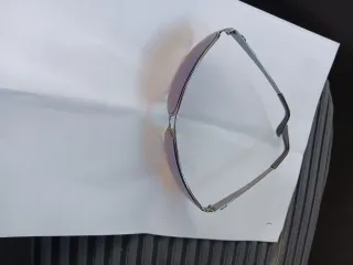 Occhiali da sole vintage uomo marrone/viola