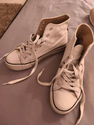 Bambas Converse Blancas Mujer