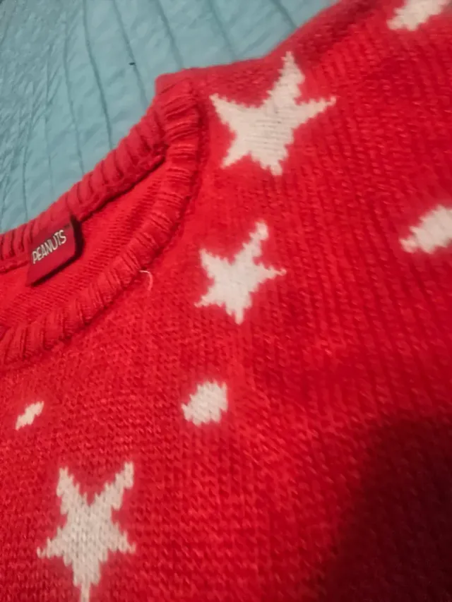 Maglione Snoopy Natale Vintage Taglia Unica