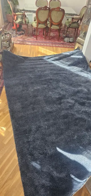 Tappeto Ikea blu 2x3m pelo corto