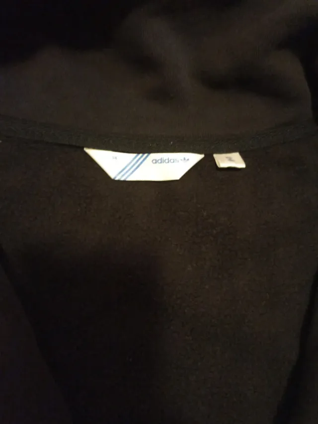 Chaqueta de algodón con capucha Adidas