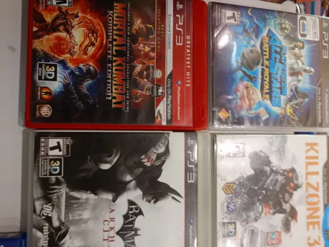 Lote Videojuegos PS3 y PS4