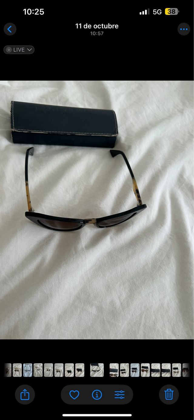 Gafas de sol mujer negras y marrones