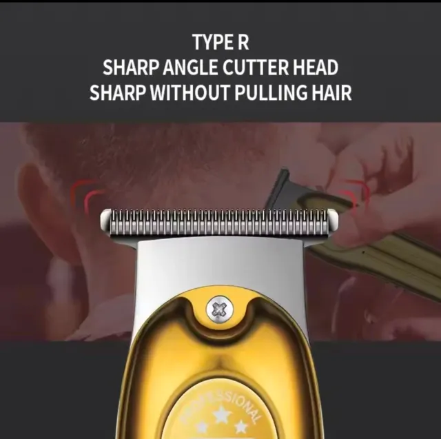 Máquina Cortar Pelo Kemei KM-679 Dorada