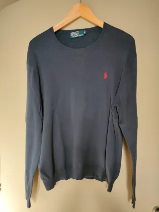 Maglione Polo Ralph Lauren Cotone Grigio M