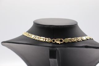 CADENA TIPO CARTIER MACIZA 1-1. Oro 18k.