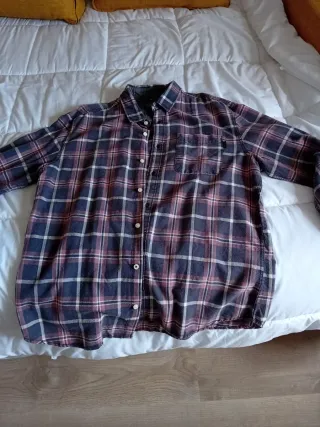 Camisa de cuadros para joven