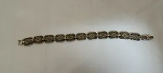 Pulsera de marquesitas plata