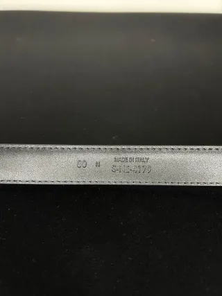 Cintura Celine Nera con Fibbia Oro