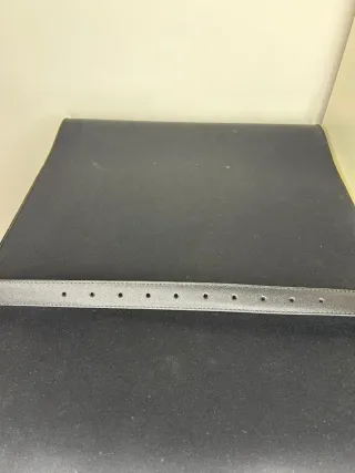 Cintura Celine Nera con Fibbia Oro