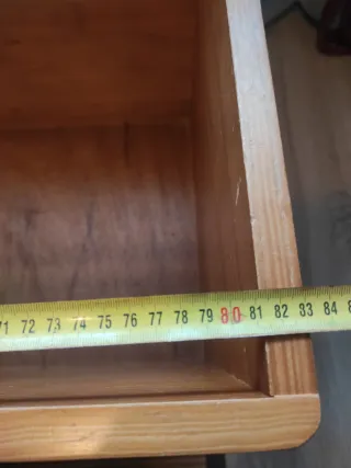 Baúl de madera decorado