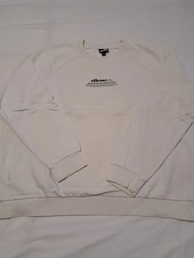 Sudadera Ellesse Blanca Hombre