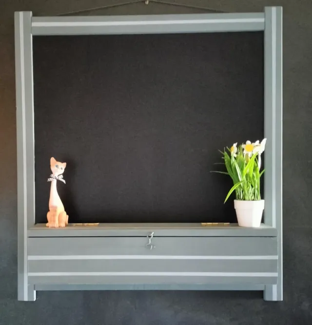 PIZARRA PARA COCINA O H. INFANTIL CAJÓN MADERA MAC