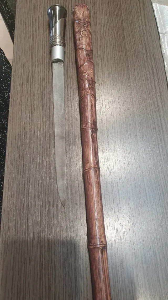 Bastón de paseo elegante