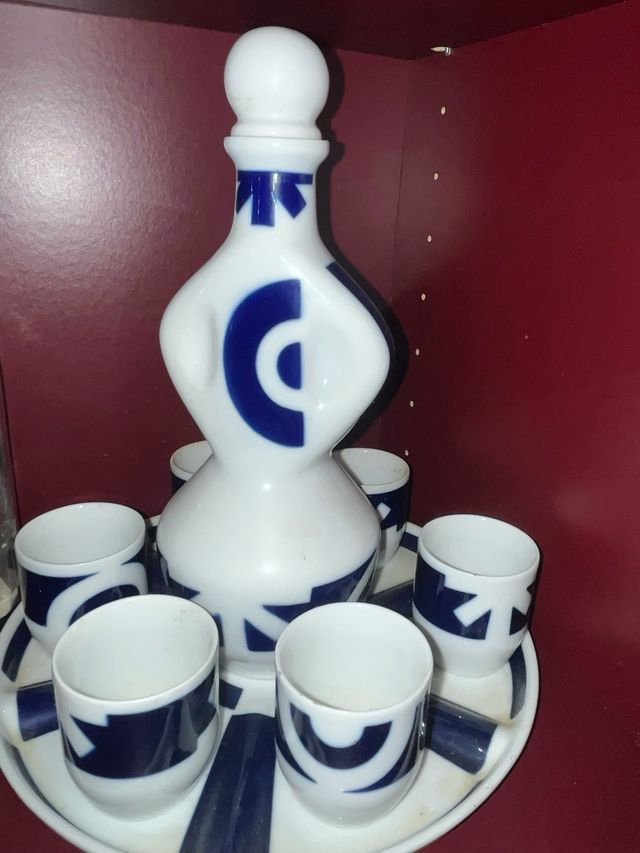 Juego de licor Sargadelos nº2