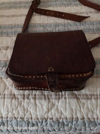 Bolso de cuero unisex