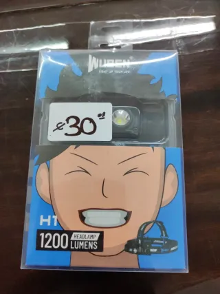 Linterna Frontal LED Wuben NH1 1200 Lúmenes