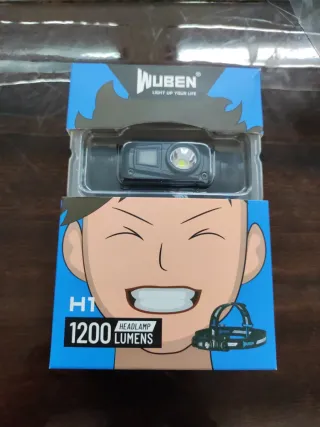 Linterna Frontal LED Wuben NH1 1200 Lúmenes