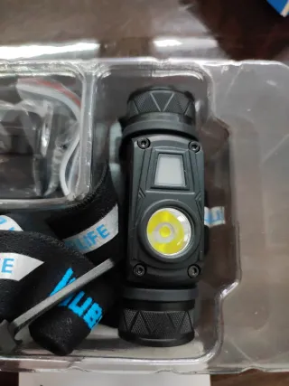 Linterna Frontal LED Wuben NH1 1200 Lúmenes