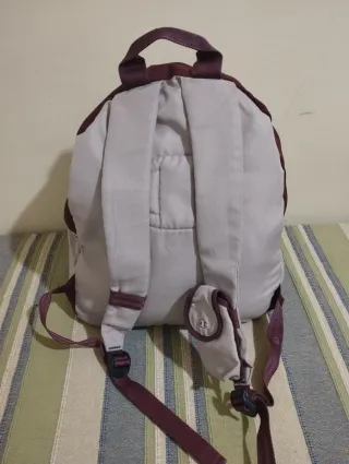 Mochila Champion Gris y Morado
