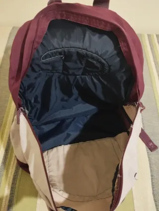 Mochila Champion Gris y Morado